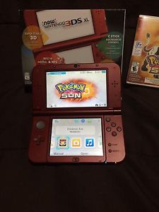 Red Nintendo 3ds xl