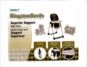 Safety 1st KingstonSuede Superior Support High Chair