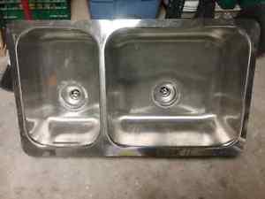 Stainless Steel Sink and a half