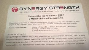 Synergy Strength 3-Month Unlimited Membership