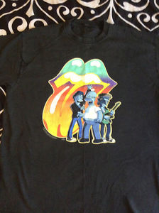 The Simpsons Rolling Stones T-Shirt - M/L
