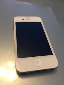 Unlocked iPhone 4 white