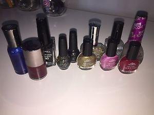 Various nail polish