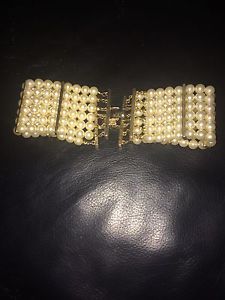 Vintage pearl choker