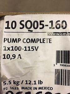 Wanted: Grundfos submersible 3 inch pump