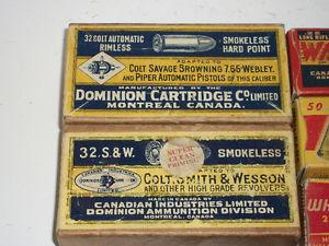 Wanted: Wanted 32 Cal. Rimfire Cartridge Shell Boxes For