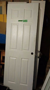 White Intrerior 6 panel doors