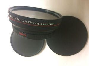 Wide angle + Macro lens (72mm thread)