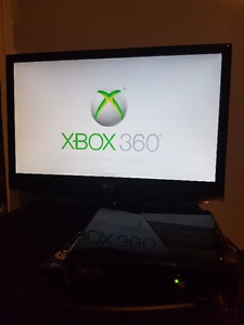 Xbox 360 with LG 27" Flat screen TV