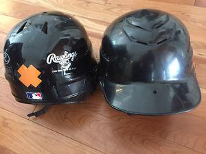Youth baseball helmets
