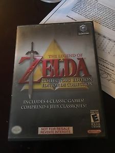 Zelda collectors edition for game cube