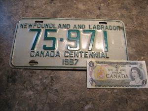 old NFLD. TAG & $1 bill