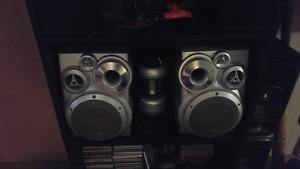 2 sets of speakers
