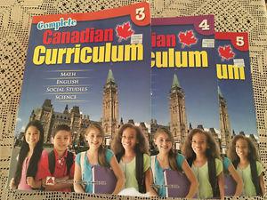3 Canadian Curriculum books for $15 all