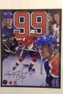 Autographed Wayne Gretzky picture