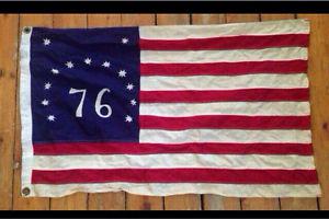 Bennington '76 American flag