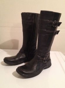 Black Leather Boots - From ALDO