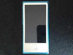 Blue iPod nano