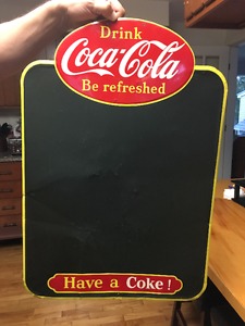  Coca-Cola Chalkboard Sign