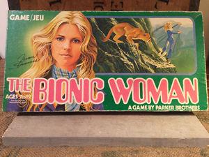 Collectible Bionic Woman Board Game