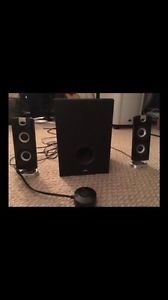 Cyber Acoustics Speakers and Subwoofer