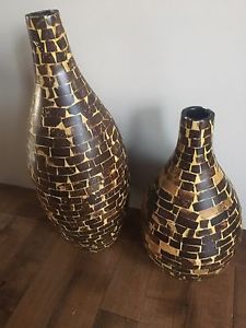 Decorative mosaic vases