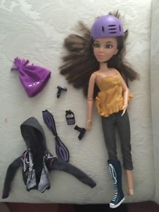 Doll with ripstick and accessories