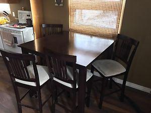 Espresso Kitchen Table and Chair set..