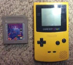 Gameboy Color with Tetris!