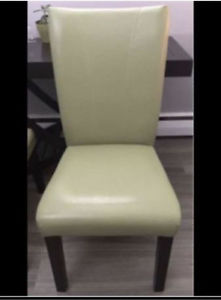 Gorgeous Faux Lime Green Chair!