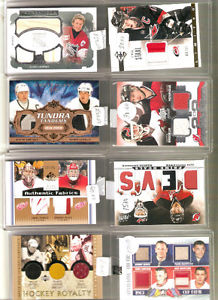 High end Hockey Jersey and autoraphed cards....