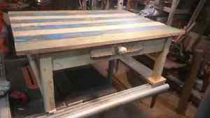 Homemade Reclaimed Wood Coffee Table--Lowest Price