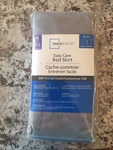 King size bed skirt