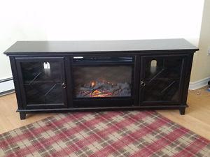 Lotus Media Fireplace - 67 inches