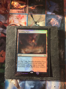 Magic, foil Scalding Tarn, 