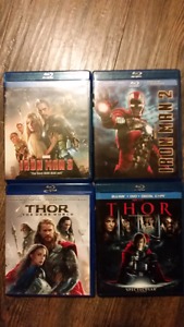 Marvel Blu-ray's