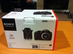 New Sony Alpha a Digital Camera with mm Lens,