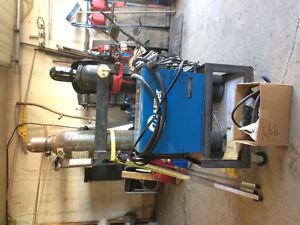 New welder with many accessories
