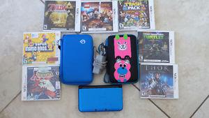 Nintendo 3Ds XL with 7 games