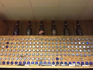 Original 6 NHL bottles w Stanley cup winners 