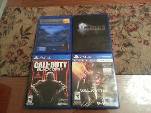 PLAYSTATION PS4 SOME GREAT GAMES FOR SALE