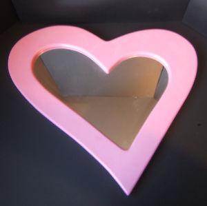 Pink Heart Mirror