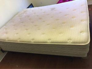 QUEEN Sealy Mattress, FRAME and Box SPRING --Free Delivery