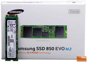 Samsung 850 EVO / 250GB m.2 SSD