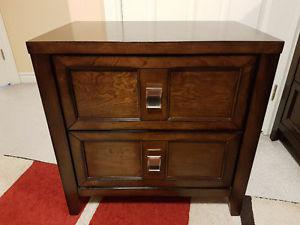 Samuel Lawrence Bayfield Two Drawer Night Stand