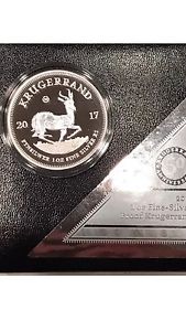 Silver proof krugerrand  minted Sold out at mint