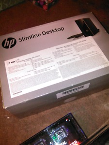 Slimline desktop brand new