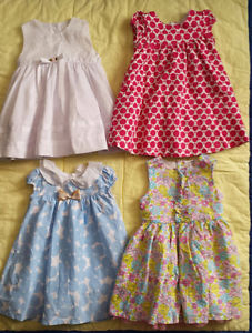 Summer dresses for toddler girl/baby girl size 2/24 months