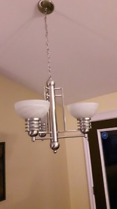Two matching ceiling lights
