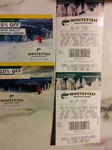 WHITEFISH Mountain Resort Lift Ticket
